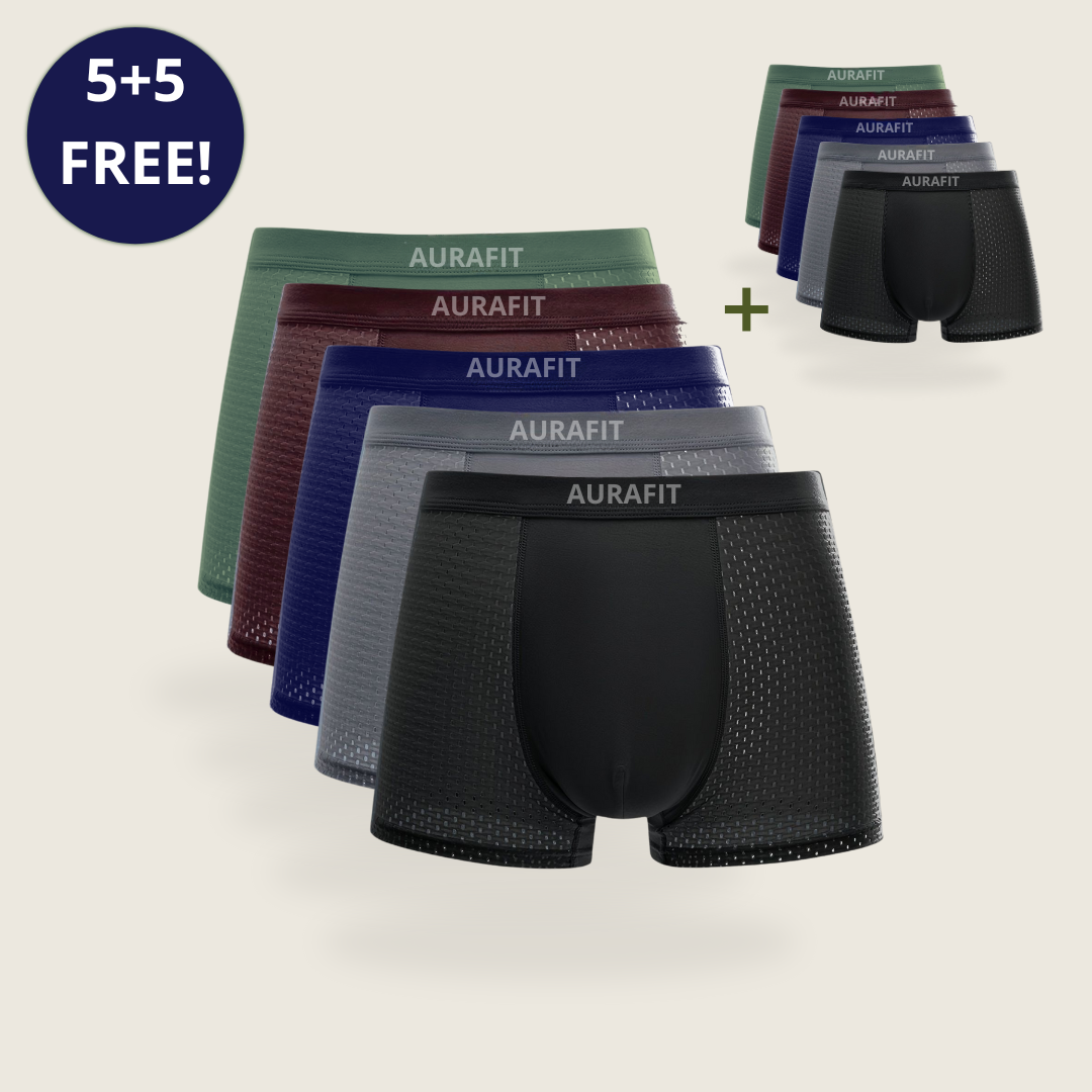 AURAFIT 1.0 BAMBOO BOXER - ALL-DAY REVOLUTIONARY COMFORT