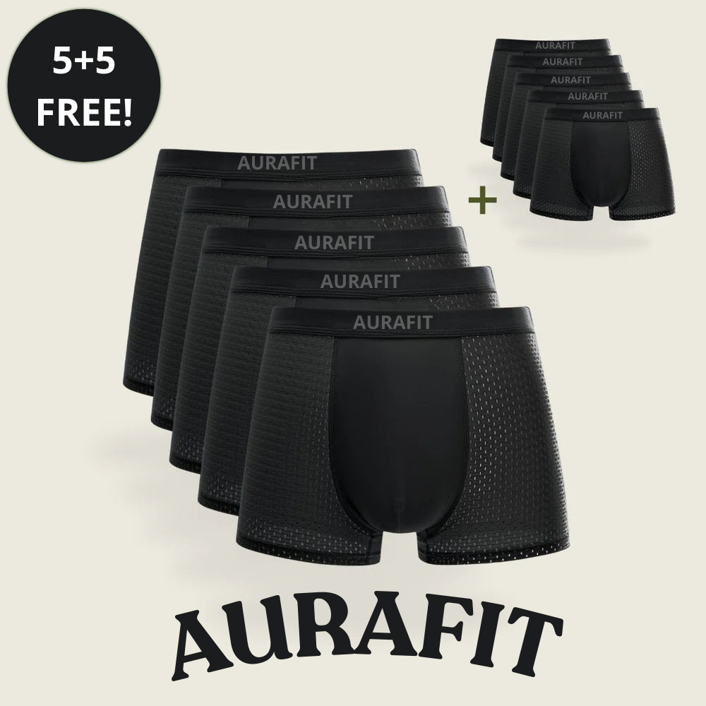 AURAFIT 1.0 BAMBOO BOXER - ALL-DAY REVOLUTIONARY COMFORT
