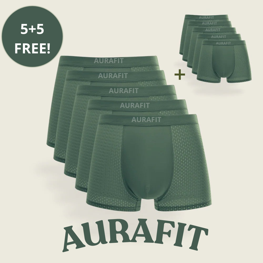 AURAFIT 1.0 BAMBOO BOXER - ALL-DAY REVOLUTIONARY COMFORT